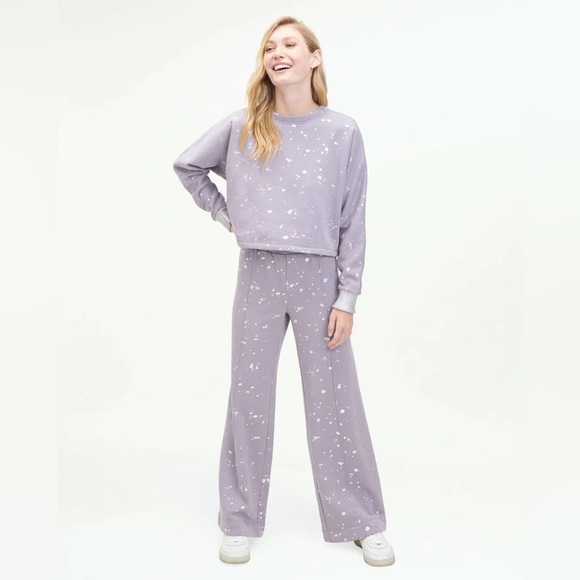 SPLENDID Avalanche Foil Pullover SWEATSHIRT - Picture 10 of 11